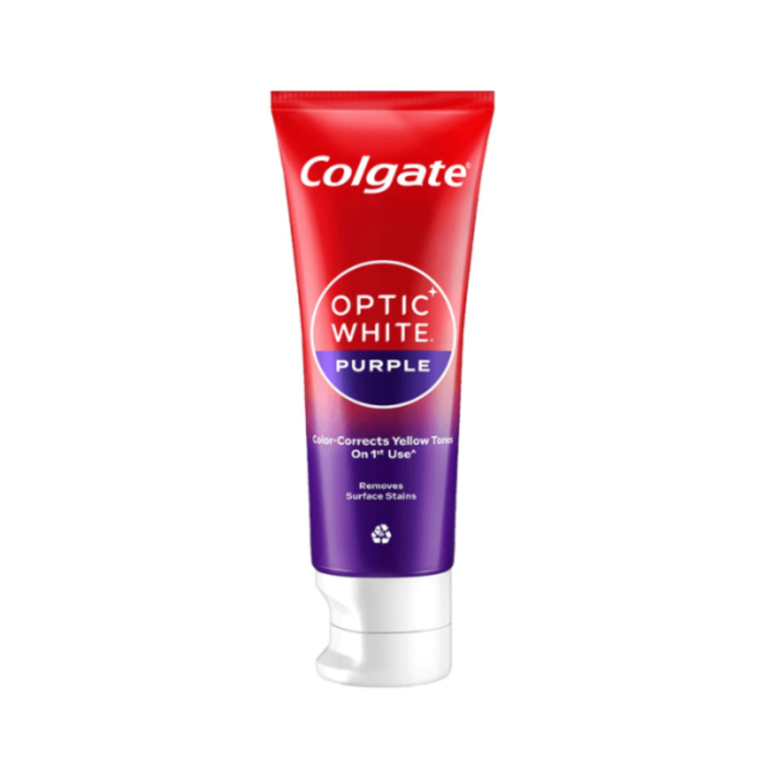 Kem đánh răng Colgate Optic White Purple